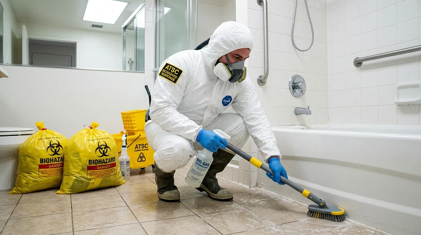 Decontamination equipment deployed for Blood Cleanup in McAllen